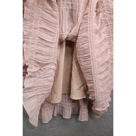 Daxi Retro Styling Tiered Sequin Vogues Best Dress-Size Large-Cottagecore-Rare - Picture 3 of 11